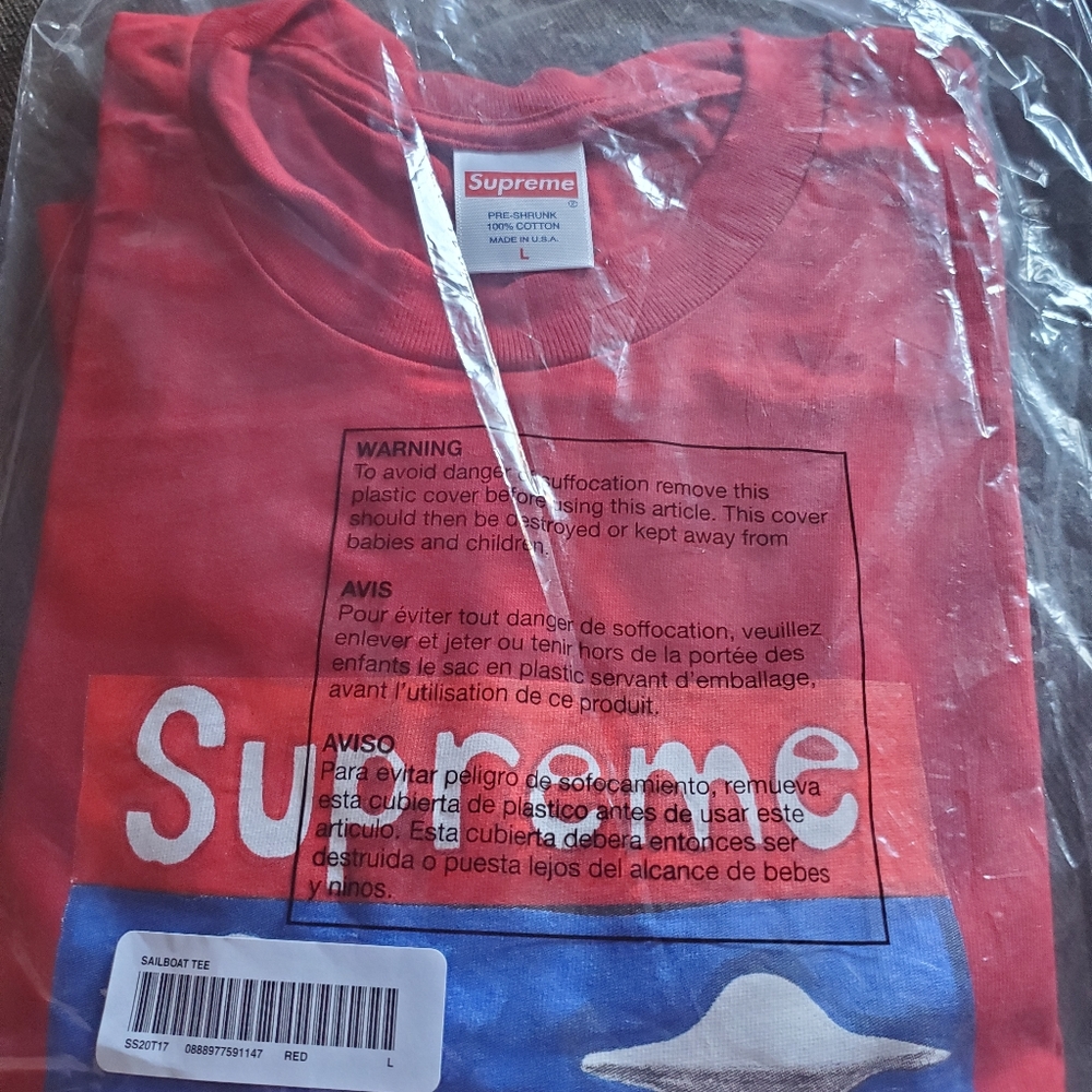 Supreme sailboat tee